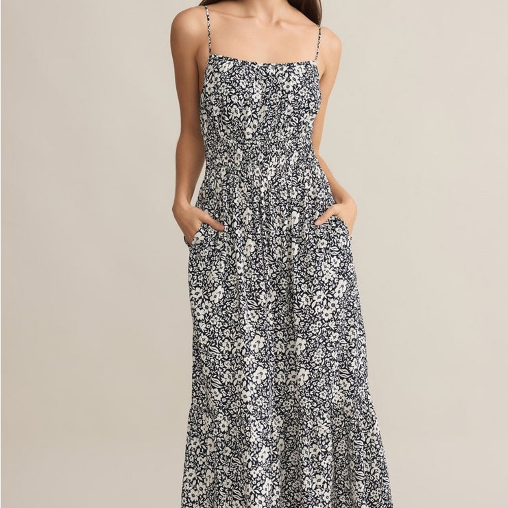 Z Supply - TOLUCA YNEZ FLORAL MAXI DRESS